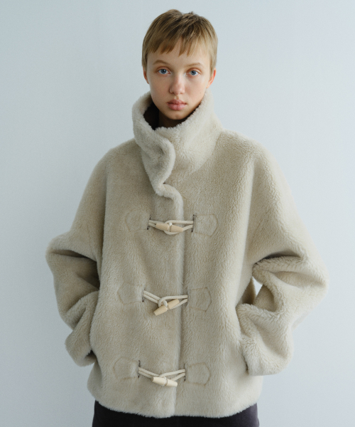 REVERSIBLE MUSTANG JACKET - BROWN