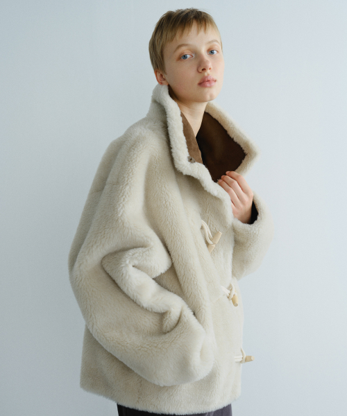REVERSIBLE MUSTANG JACKET - BROWN