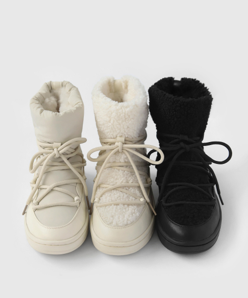 Hayley Fur Lined Boots (3cm)