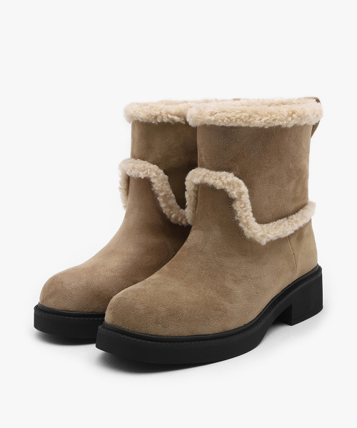 Martha Fur Lined Boots (4cm)