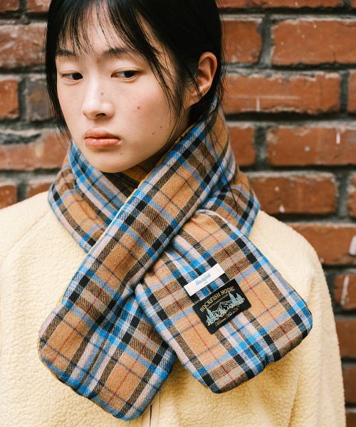PADDED NYLON SCARF - 5 colors