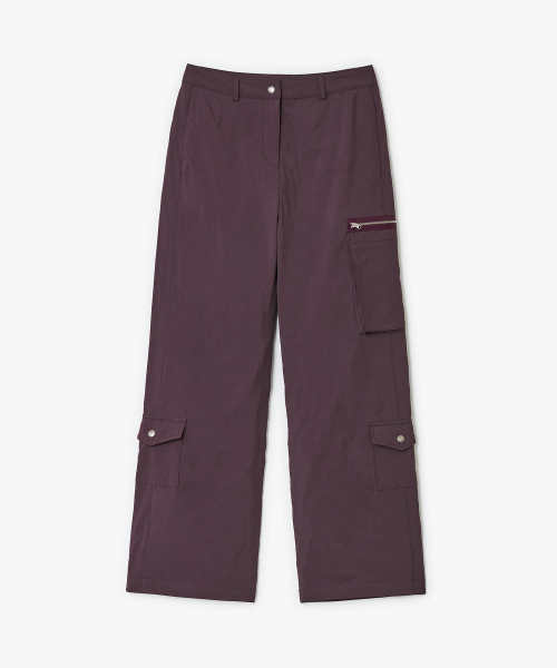 Padded Cargo Pants (PURPLE)