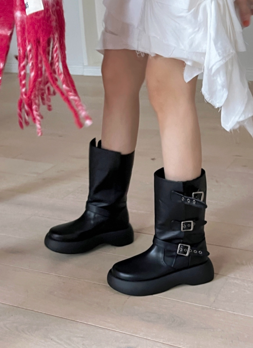 classy platform boots