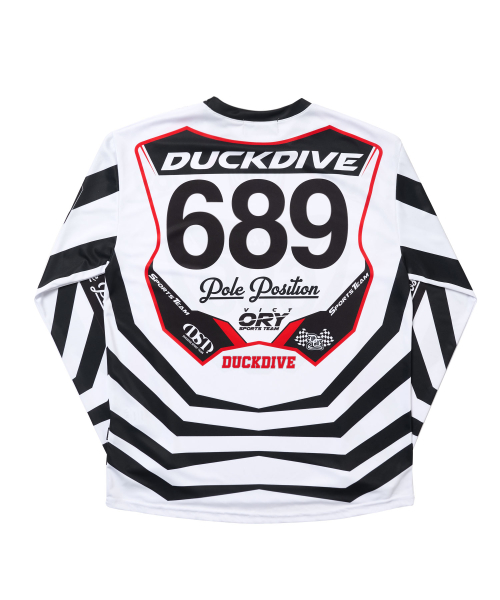 SuperCube Mesh Jersey Long Sleeve White