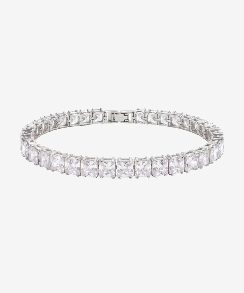 스네이크 테니스 팔찌 실버 Snake Tennis chain Bracelet Silver