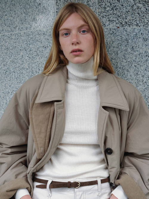 Turtleneck Basic Pullover NEK6XP918
