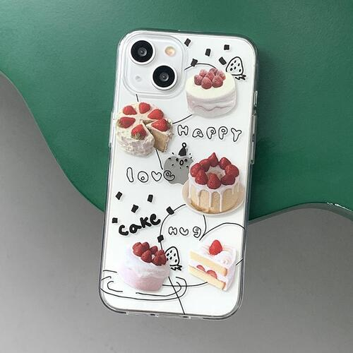 [withsome]해피 딸기 폰 케이스