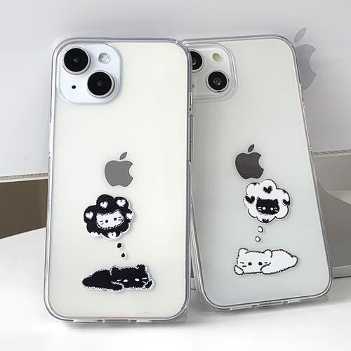 Miss You Somecat Couple Phone Case