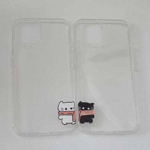 SOMECAT Scarf Couple Phone Case