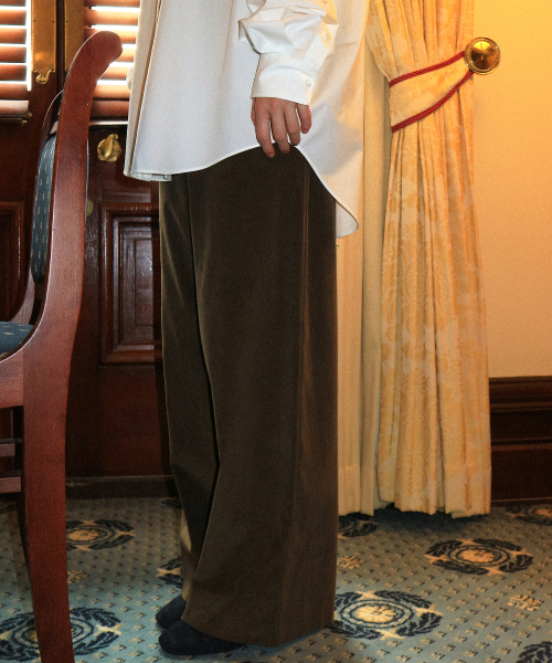 Wood Pants_Khaki Brown