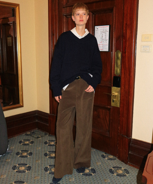 Wood Pants_Khaki Brown
