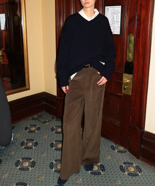 Wood Pants_Khaki Brown