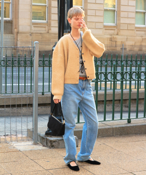 Momo Cardigan_Custard