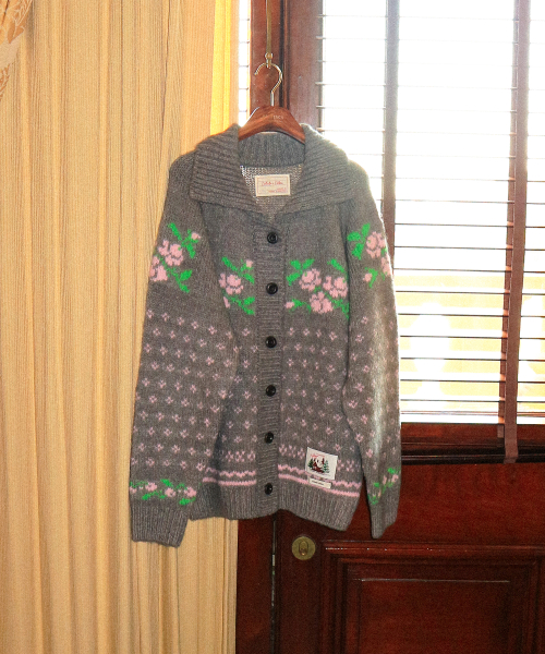 Rose Cardigan_Gray