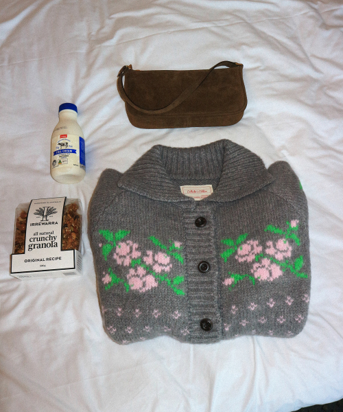 Rose Cardigan_Gray