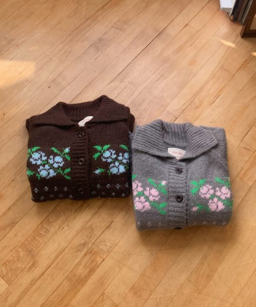 Rose Cardigan_Gray