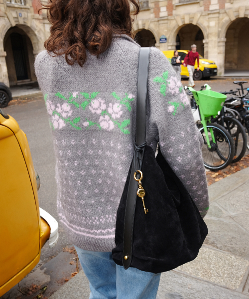 Rose Cardigan_Gray