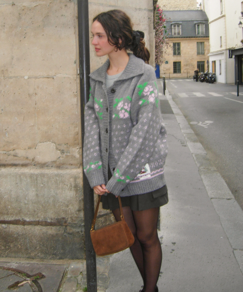 Rose Cardigan_Gray