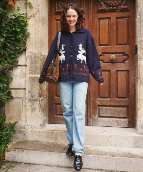 Merry Cardigan_Navy