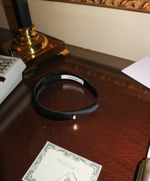 Silk Headband_Black