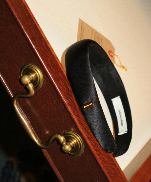 Silk Headband_Black