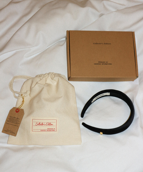 Silk Headband_Black