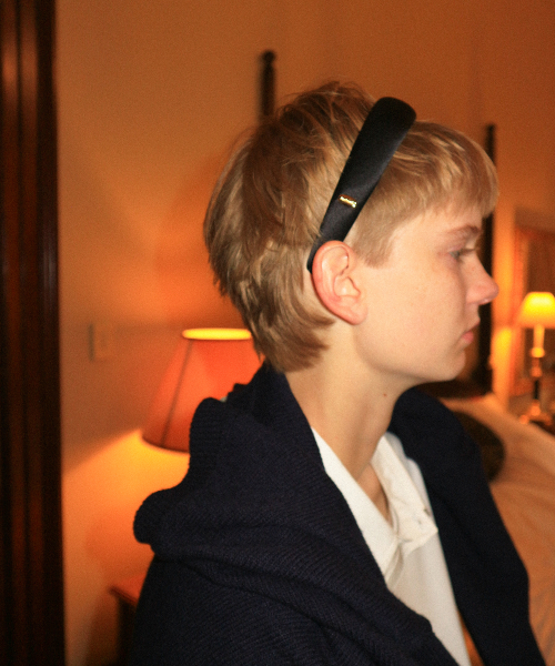 Silk Headband_Black