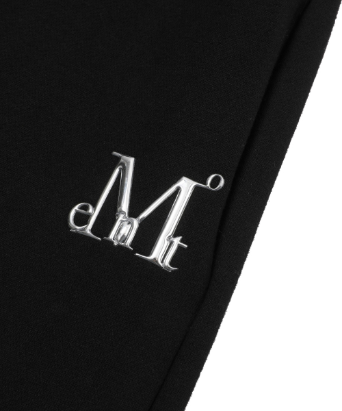 LASH METAL LOGO JOGGER SWEAT WIDE PANTS (4color)