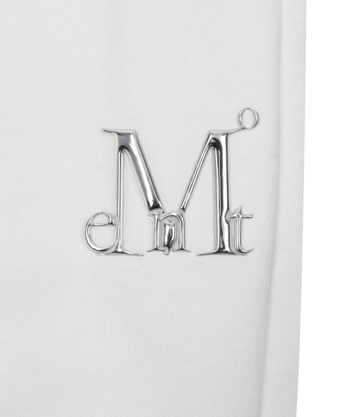 LASH METAL LOGO JOGGER SWEAT WIDE PANTS (4color)