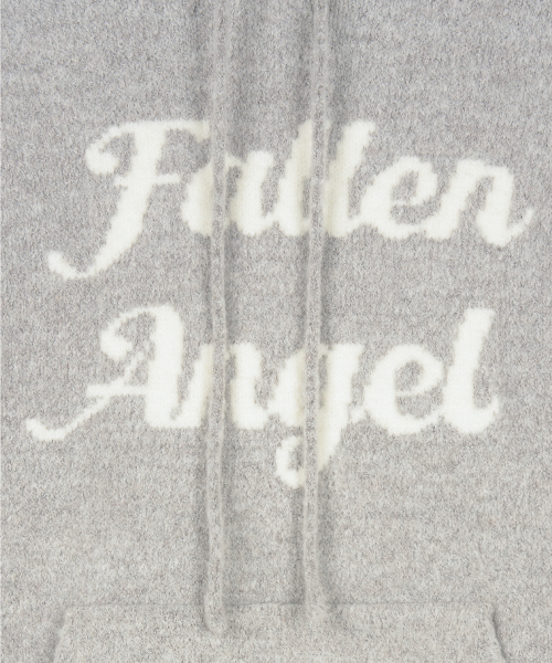 Angel Wool Hooded Knit_Gray