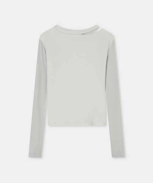 Cut-out Rib Cardigan (garyshi)