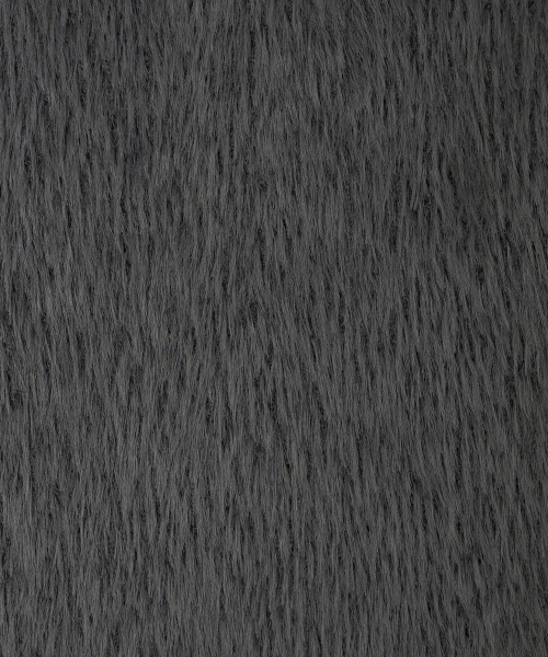 Angora Patch Set-up Cardigan (charcoal)