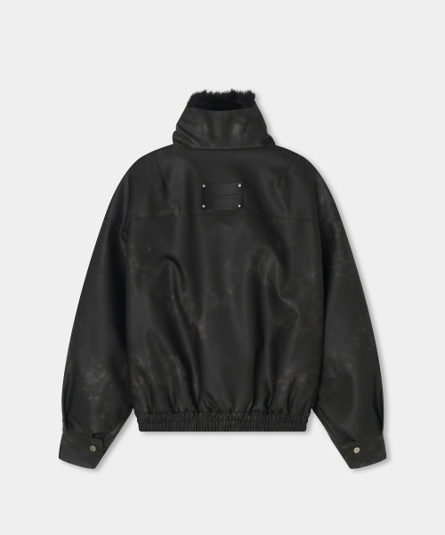 Pigment Mustang Fur Jumper (Black)