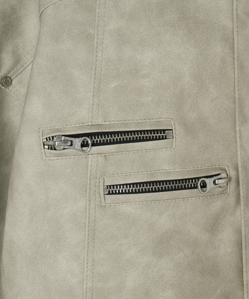 Pigment Mustang Fur Jumper (grayish beige)