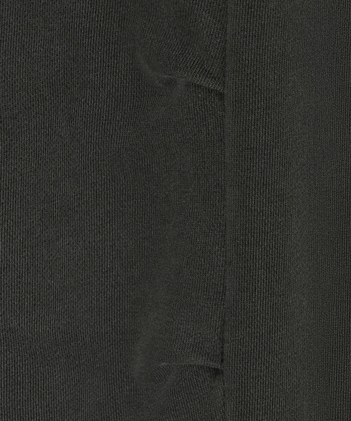 Soft Heavy Washing Line Wide Pants (charcoal)