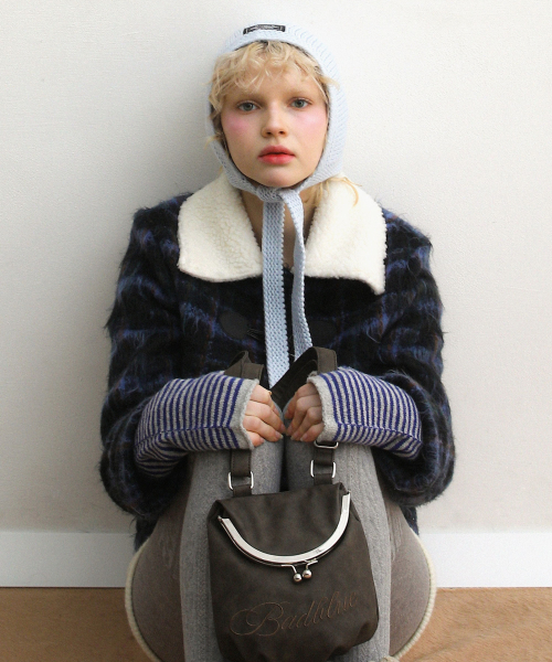 Earflap Beanie Light Blue