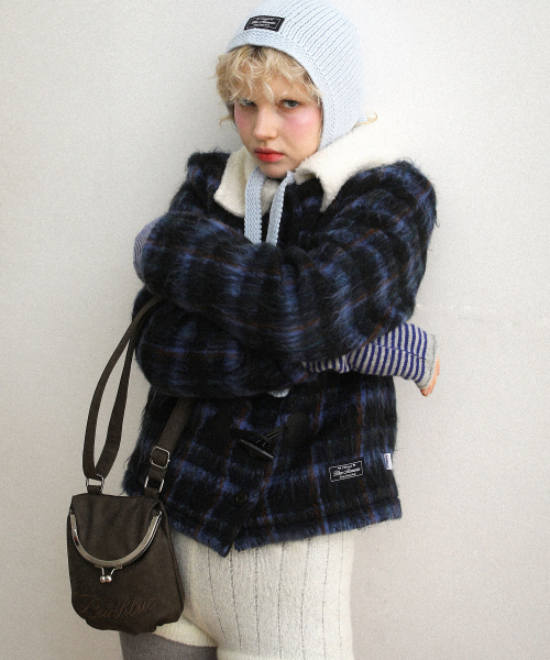 Earflap Beanie Light Blue
