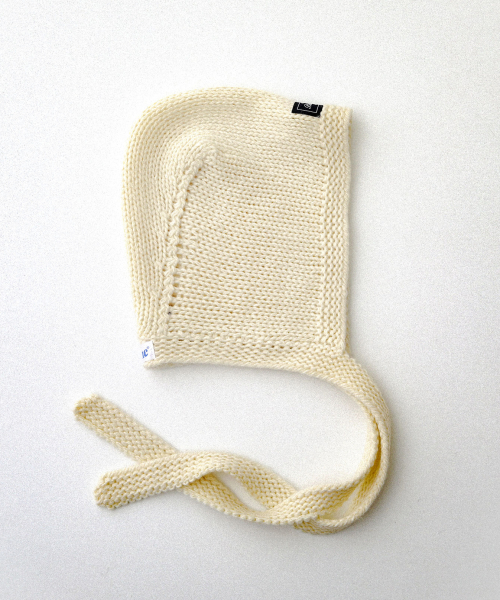 Earflap Beanie Ivory
