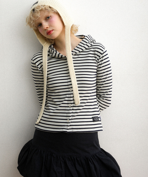 Earflap Beanie Ivory