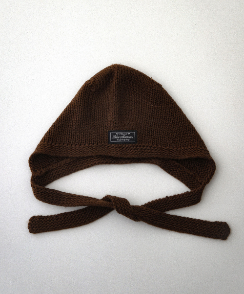 Earflap Beanie Brown