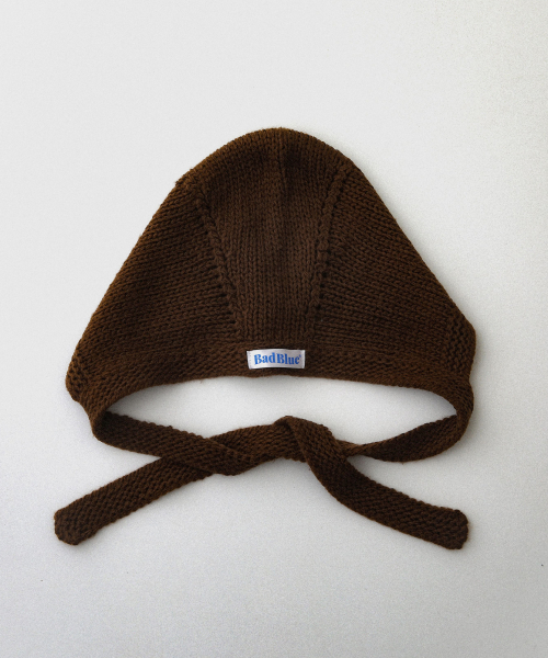 Earflap Beanie Brown