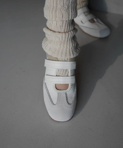 TWIN VELCRO MARY JANE SNEAKERS / 3 COLORS