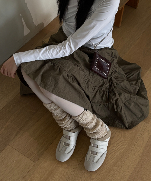 TWIN VELCRO MARY JANE SNEAKERS / 3 COLORS