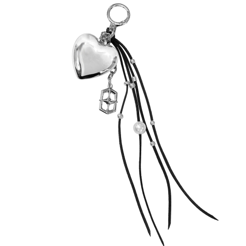 Eternal Love Keyring-Brown