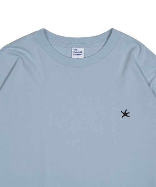 TCM starfish mini logo long sleeve (sky blue)