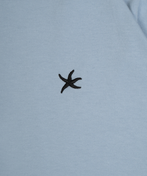 TCM starfish mini logo long sleeve (sky blue)