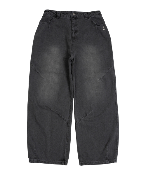 TCM starfish denim pants (grey)