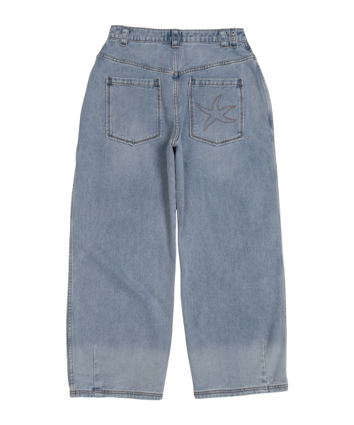 TCM starfish denim pants (blue)