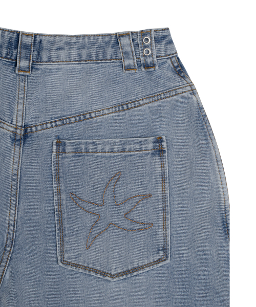 TCM starfish denim pants (blue)