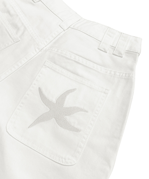TCM starfish chino pants (white)